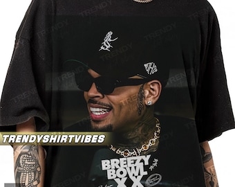 Chris Brown Tour Shirt: Breezy Bowl Comfort Colors Tee - S to 4XL