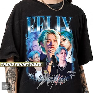 Felix Stray Kids Shirt - Etsy UK