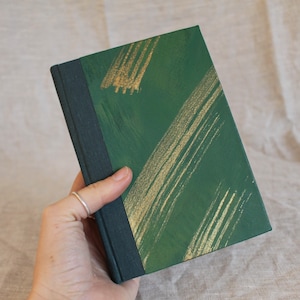 Mini album da 100% cotone ad acquerello, album da disegno, diario, fatto a mano