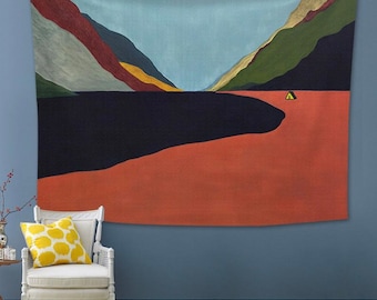 Mountain View Tapestry