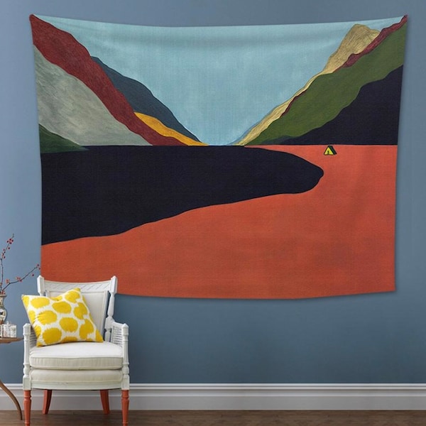 Mountain View Tapestry