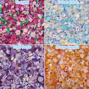 1 confezione convenienza di decorazioni miste per unghie, tra cui diverse forme, rose, paillettes, argilla, strass, Sanrio, Bubu, mini decorazioni per nail art fai da te. immagine 4