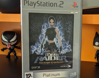 Lara Croft Tomb Raider The Angel Of Darkness Platinum - 2003 PS2 Game - 12+ Rated - Used