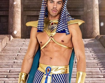 Mens King Pharaoh of Egypt Costume - Etsy Israel