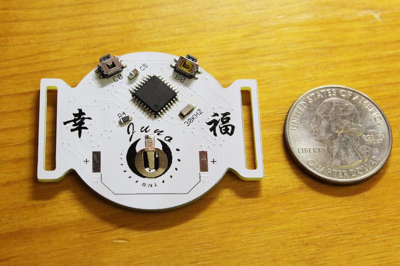 Juno Watch: A Ultra Low Power 12 RGB Led NATO Style 20mm Strap Pcb ...