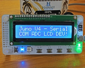 Juno V4: A Custom Designed AVR Microcontroller Communication Development Board - The Ultimate Maker's DIY Electronics Kit