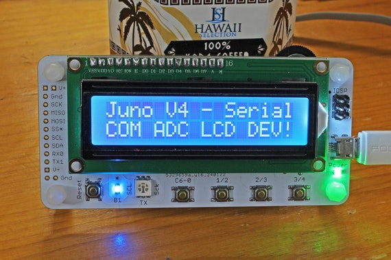 Juno V4: A Custom Designed AVR Microcontroller Communication Development Board - The Ultimate Maker's DIY Electronics Kit