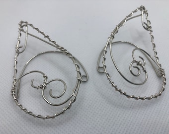 Elven Fairy Wire Wrapped Ear Cuffs