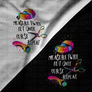 Transparent png sublimation image rainbow sewing splatter - transparent background - set of 2 with black and white text