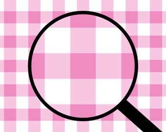 Seamless digital pattern gingham plaid check - Doll Dream House Pink - tile infinitely - seamless paper