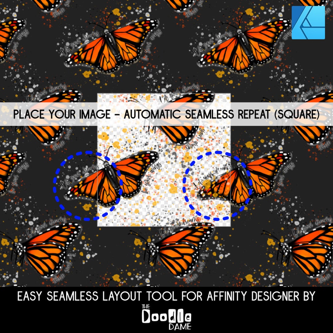 Affinity Designer Seamless Pattern Creator, Layout Template (afdesign ...