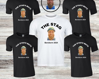 Personalised Stag Tshirts, unique and quirky, Stag Party, Groom