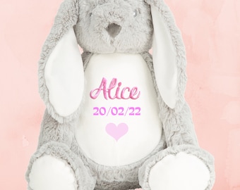 Personalised Bunny Soft Toy / Teddy