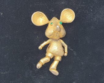 Vintage Originale Topo Gigio Giochi Preziosi Vinyl Head Plush W