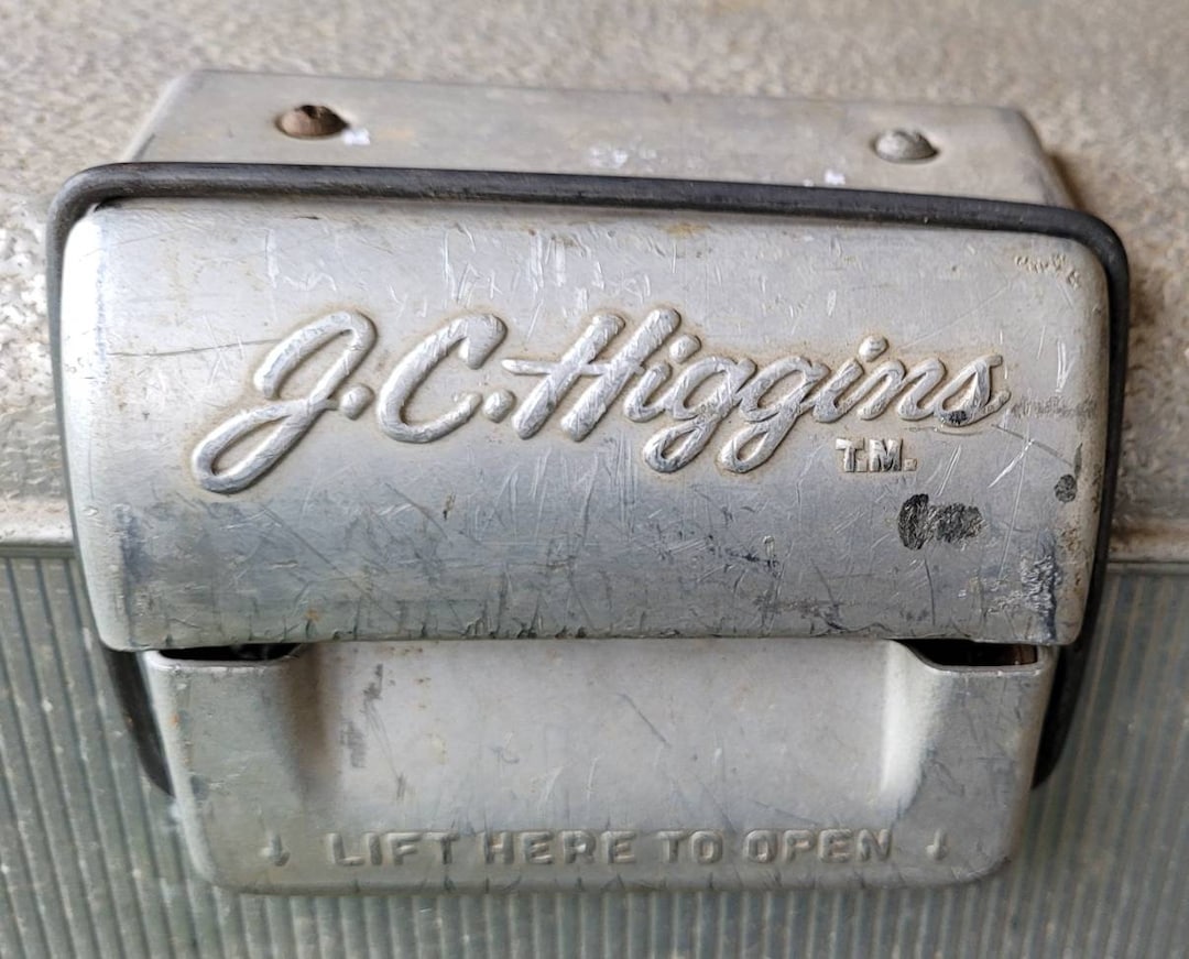 JC Higgins, MCM, Aluminum Drink Cooler From the 1950s, Sears and