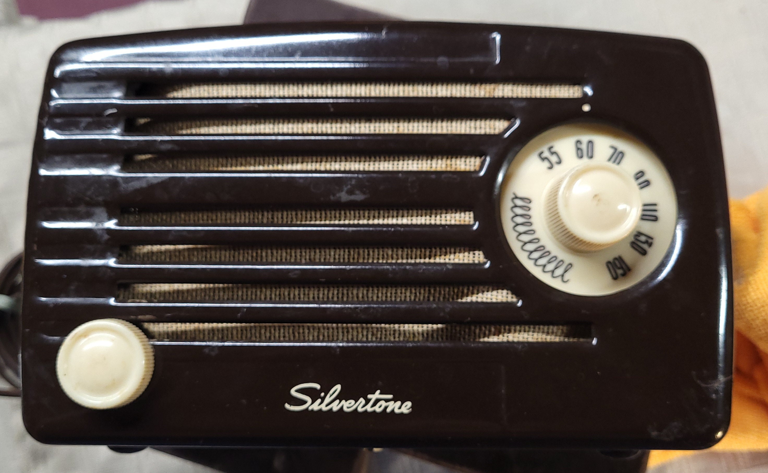 Vintage sears silvertone radio - Etsy 日本