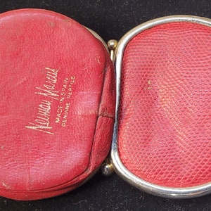 Neiman Marcus branded, reptile coin purse, made in Spain