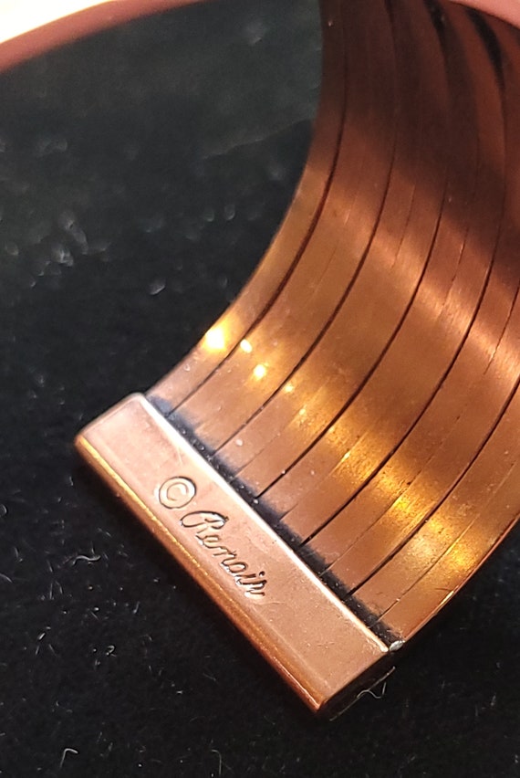 1950s, Renoir solid copper, Impressionist Geometr… - image 7