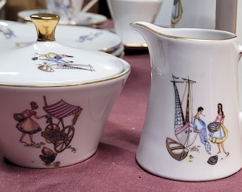 Mid-century modern, Winterling, Bavaria Germany, Coffee Set 1950s