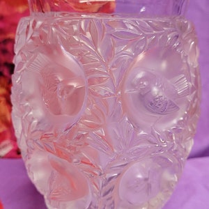 Glass bird bowl lalique - Etsy 日本
