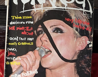 February 1978, Punk Rock magazine, Vol.1, Edition 3, Debbie Harry cover