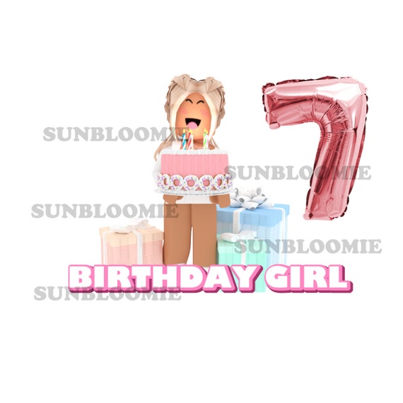 Roblox Girl png, tshirt designs, tshirt png, Roblox idea, Roblox Birthday  Tshirt, Roblox Girls, roblox party Girl, roblox svg, roblox girl