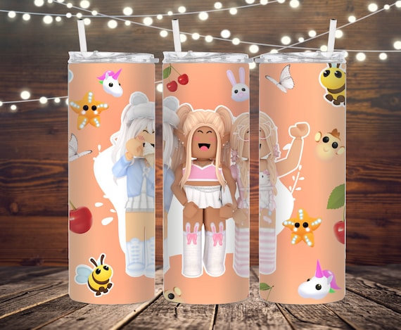 Roblox Girls Svg Roblox Friends Png svg Roblox Tumbler 