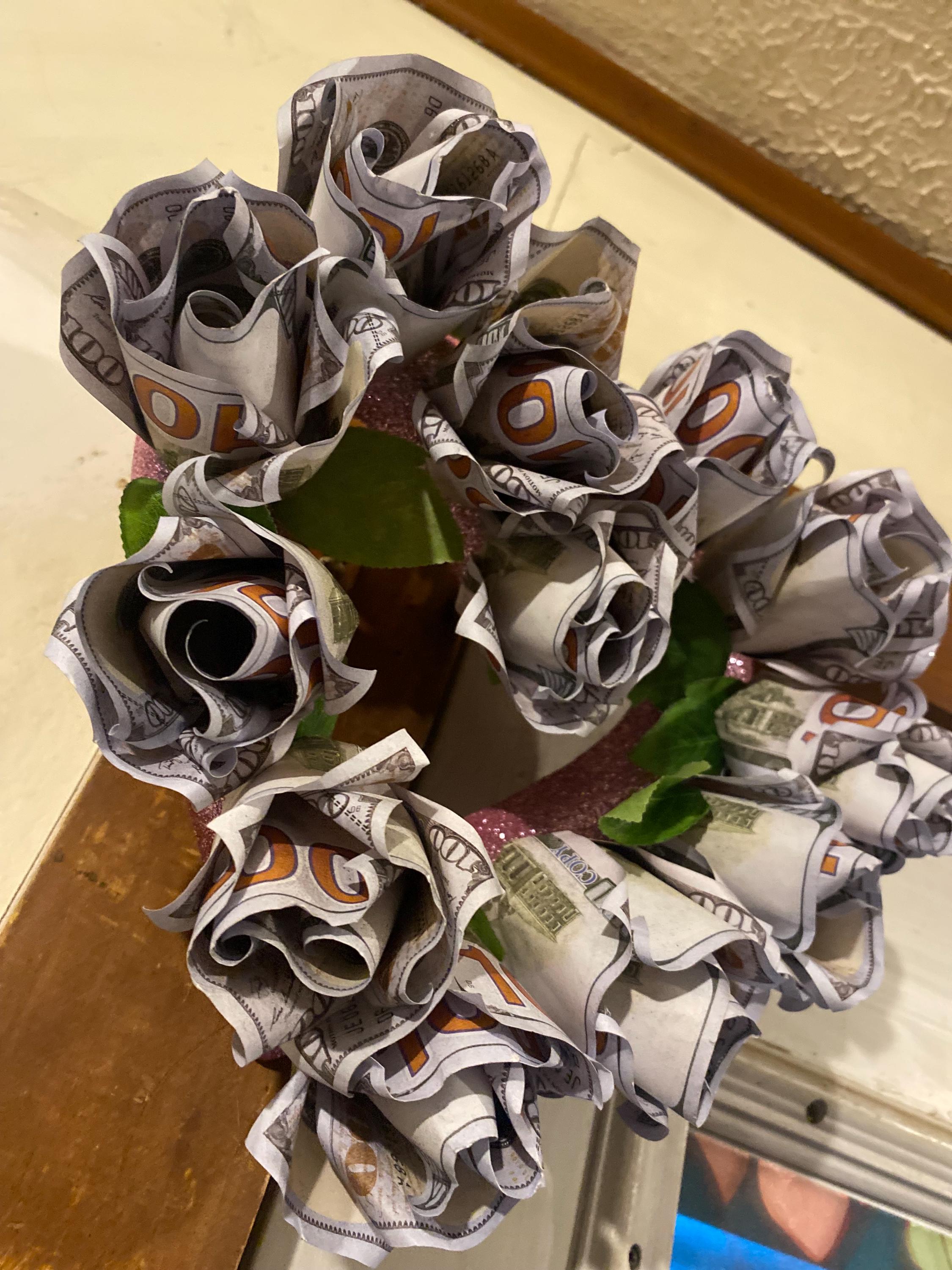 Origami Money Rose Heart - Etsy