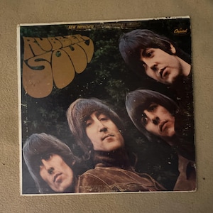 The Beatles - Rubber Soul (1966) Vintage Vinyl Record