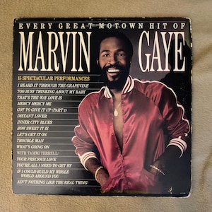 Marvin Gaye - Every Great Motown Hits (1983) - Vintage Vinyl Record