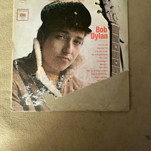 Bob Dylan - Bob Dylan (1962) Vintage Vinyl Record