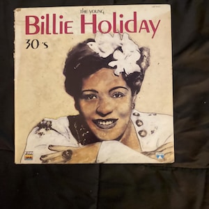 Vintage Billie Holiday “The Young Billie Holiday (30&#39;s)” Vinyl Record