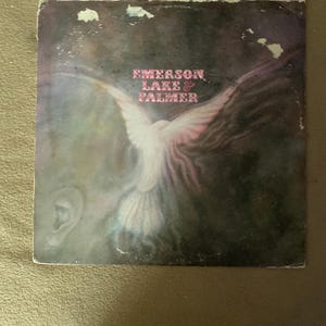Emerson Lake & Palmer - Emerson Lake n Palmer (1971) Vintage Vinyl Record