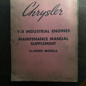 Chrysler Manual