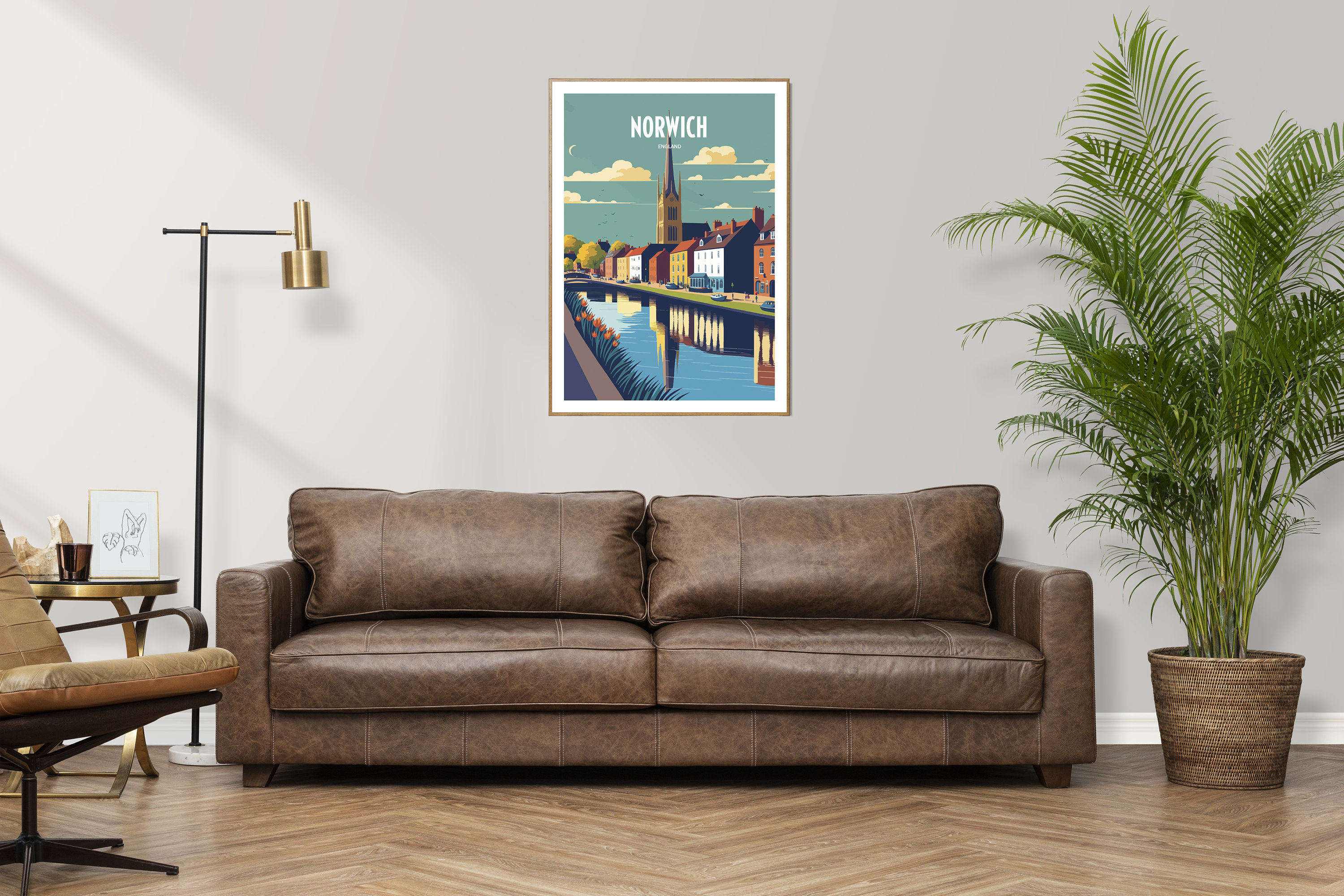 Brüssel Prnt - Belgen Resekunst - Brüssel Poster - Belgen Poster