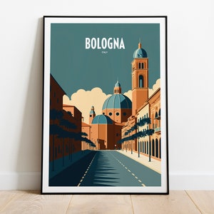 Bologna Italy Travel Print | Italy City Travel Art | Bologna Travel Print | Italian City | Bologna Travel Poster