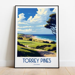 Torrey Pines | Torrey Pines Print | Golf Print | Golf Course | Golf Art | Torrey Pines Art | Torrey Pines Photo | Torrey Pines Poster | Golf