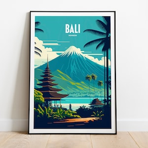 Bali Travel Print | Bali Print | Bali Poster | Bali Wall Art | Bali Travel Poster | Indonesia | Bali Art Print | Bali Indonesia | Bali