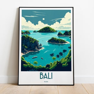 Bali Travel Print | Bali Print | Bali Poster | Bali Wall Art | Bali Travel Poster | Indonesia | Bali Art Print | Bali Indonesia | Bali