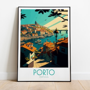 Porto Travel Print Wall Art Porto Portugal Wall Hanging Home Decoration Porto Portugal Gift Art Lovers Wall Art Print Porto Portugal Art