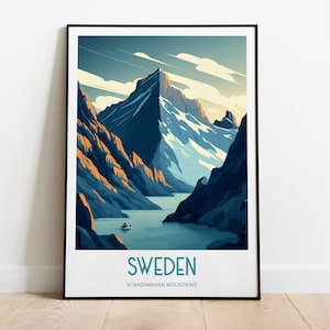 Sweden Travel Print | Sweden Poster | Sweden Print | Sweden Travel Poster | Sweden Wall Art | Stockholm Poster | Stockholm Print | Swedish