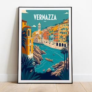 Cinque Terre | Vernazza | Cinque Terre Print | Vernazza Print | Cinque Terre Art | Vernazza Italy | Vernazza Poster | Italy Poster