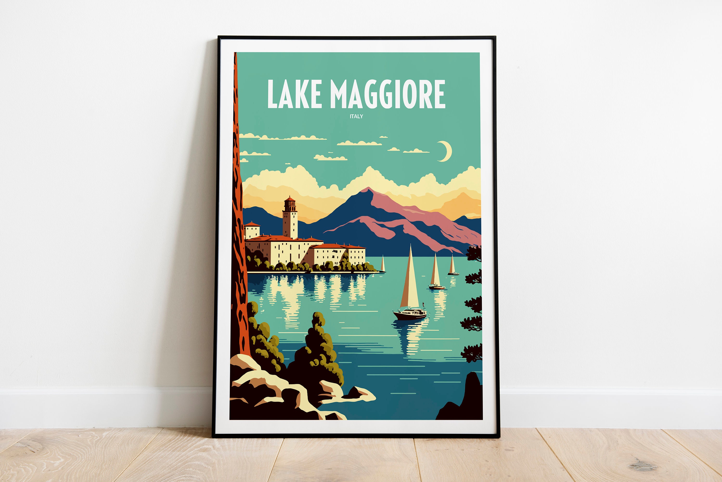 Lake Maggiore Art - Etsy