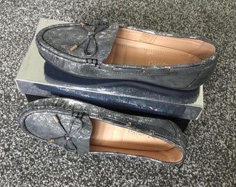 Ladies Marbles Effect Ballerinas Shoes