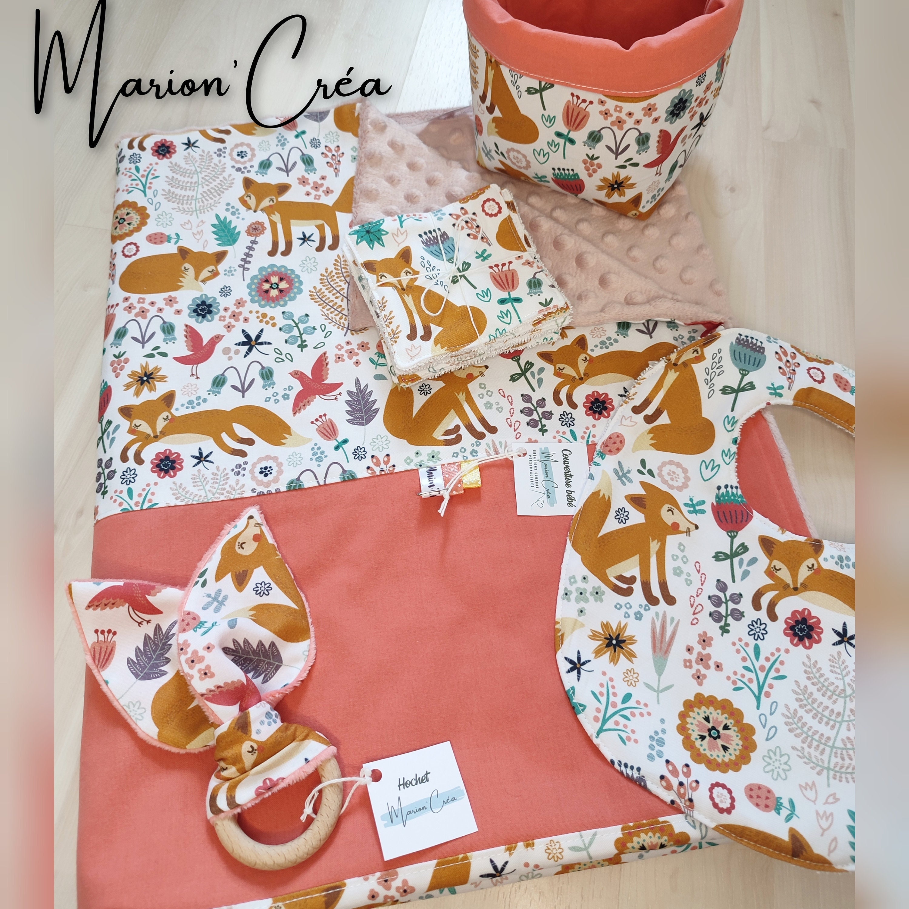 Ma 1Ère Box Renarde Dans Les Fleurs - Cadeau Naissance