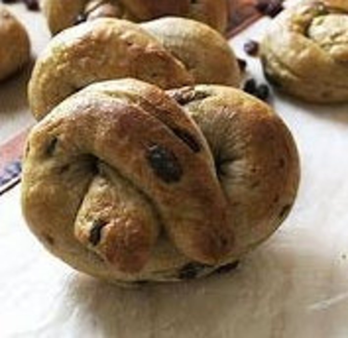 6 Ct. KETO Raisin Pretzels/fat Head Pretzels/lowcarb Pretzels/diabetic