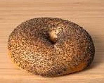 6 ct. KETO Poppy Seed Bagels/grain free bagels/low carb bagels/gluten free bagels/diabetic friendly bagels/keto bagel gifts/poppy bagel gift