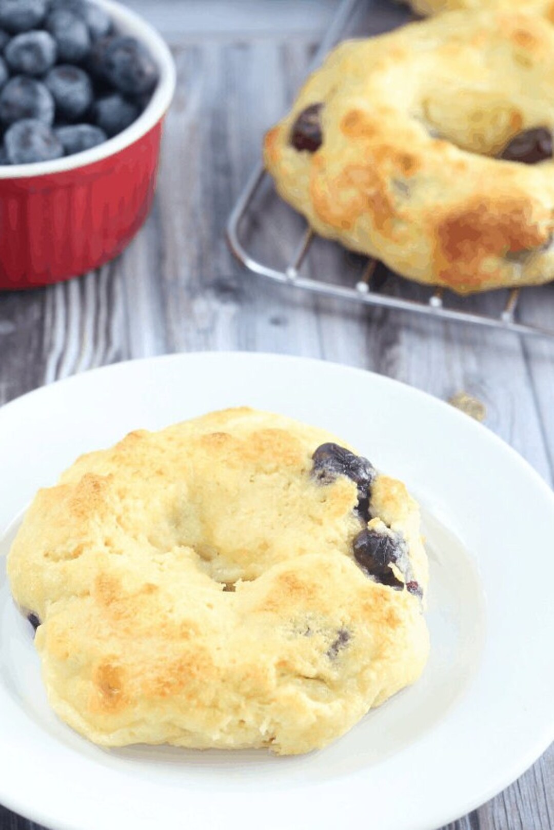 6 Ct. KETO Blueberry Cheesecake Bagels/low Carb Bagel/diabetic Friendly