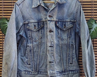 Vintage Levis Denim Jacket XL 90s 