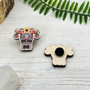 Swiss Cow Pin Badge